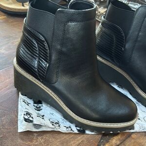 DV by Dolce Vita Black Chelsea Ankle Boots